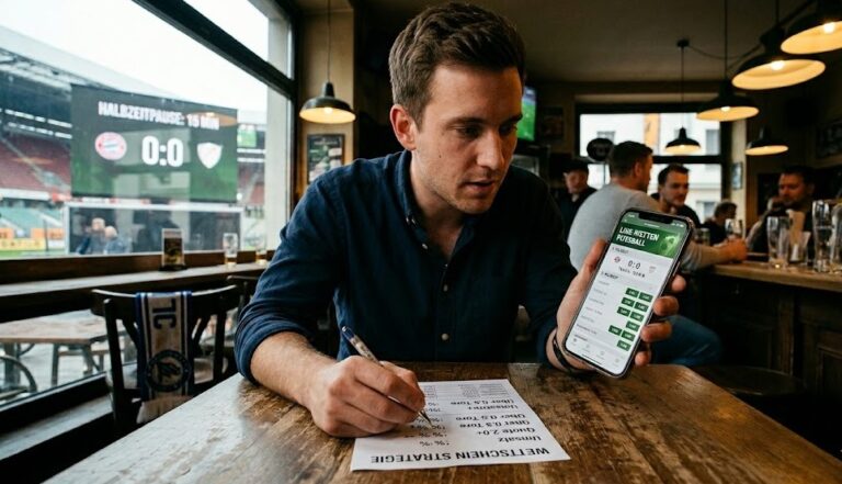 Live-Wetten Strategie: Wie man beim Fußball in der Halbzeitpause richtig wettet